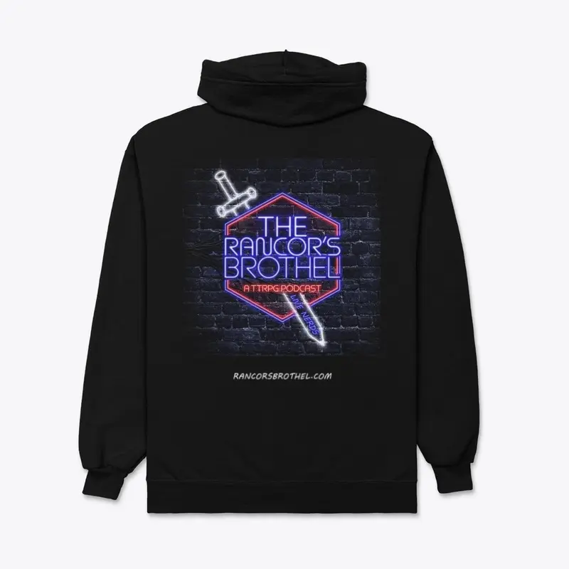 Sword and Die Wall Zip Hoodie