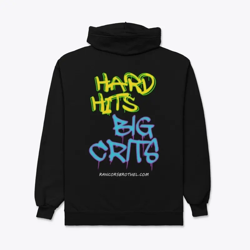 Hard Hits/Big Crits Zip Hoodie